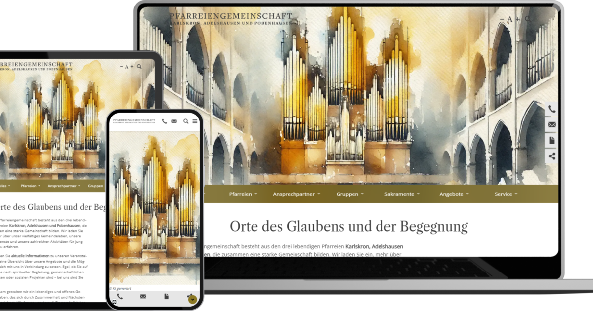 Pfarreiengemeinschaft Karlskron - Websites für Pfarreien